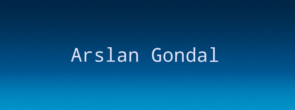 imarslangondal's profile banner image