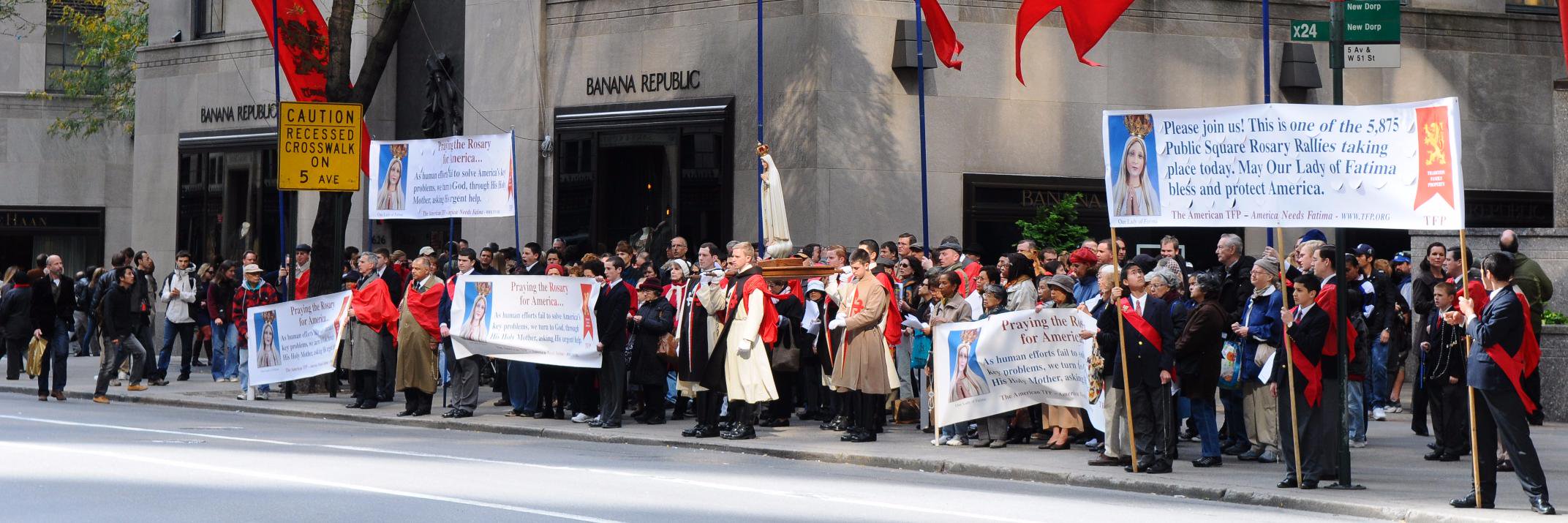 America Needs Fatima banner