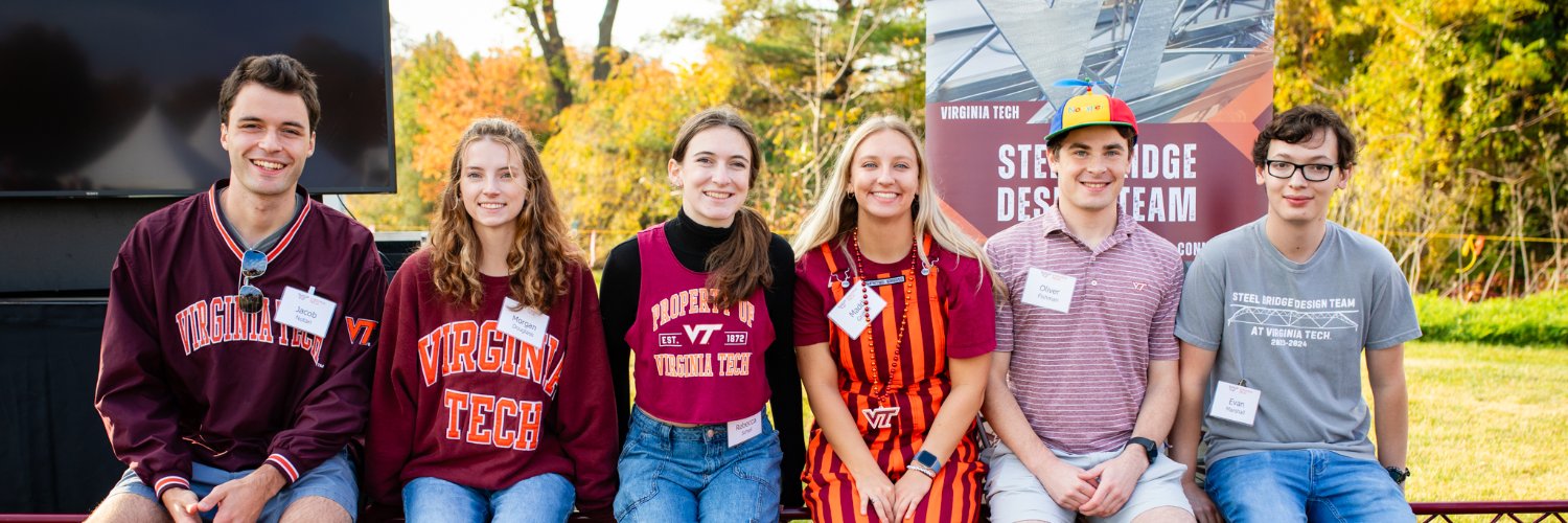 Virginia Tech Civil and Environmental Engineering banner