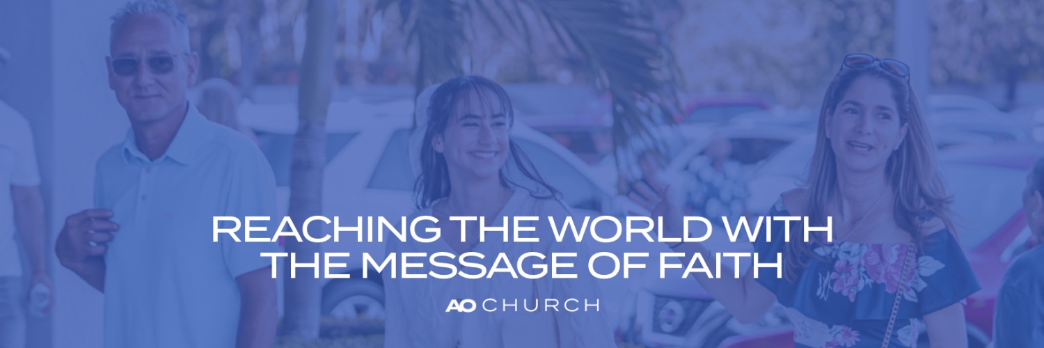 AO Church banner