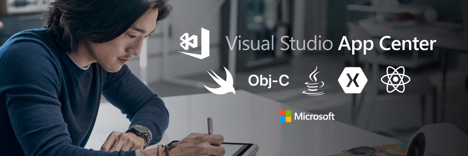 Visual Studio App Center banner