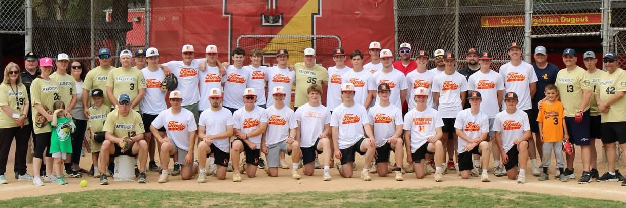 Haverford High Baseball banner