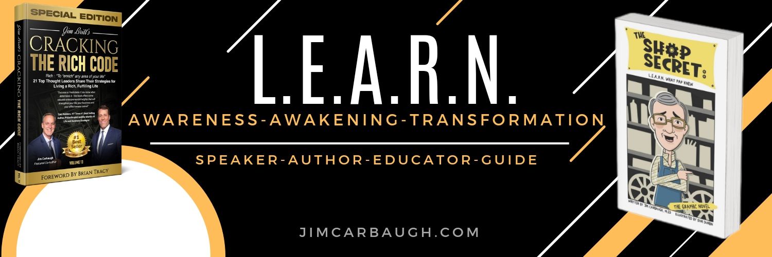 Jim Carbaugh, M.Ed.'s banner