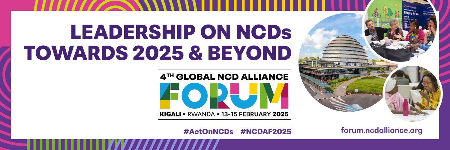 NCD Alliance's banner