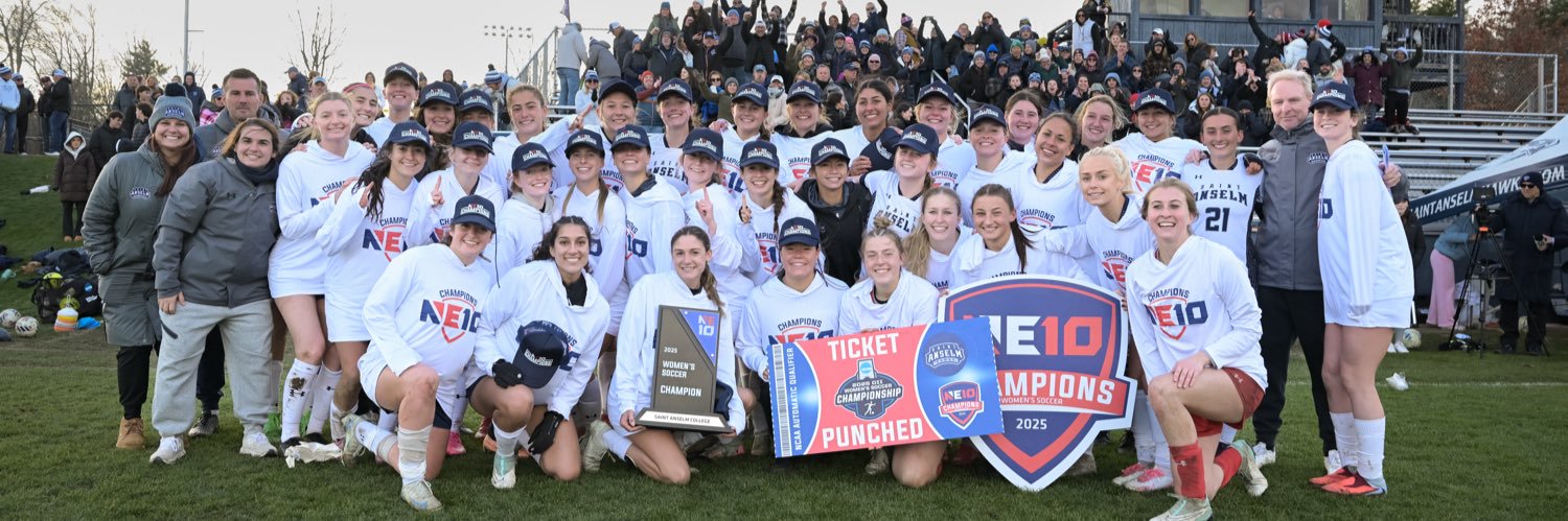 Saint Anselm Women’s Soccer ⚽️ banner