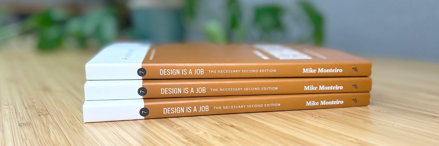 Mike Monteiro, cisgender male banner