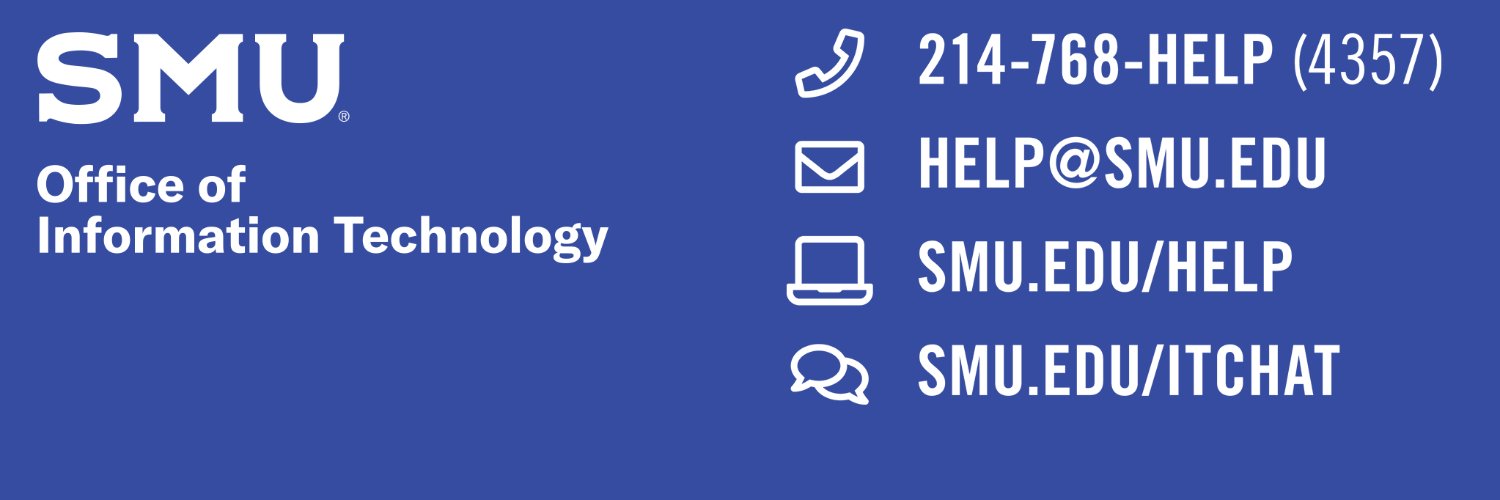SMU OIT banner