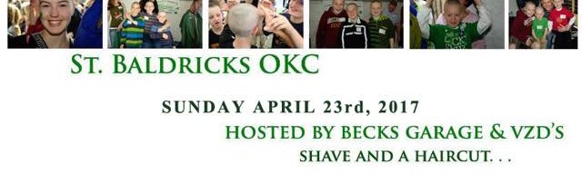St. Baldrick's OKC banner