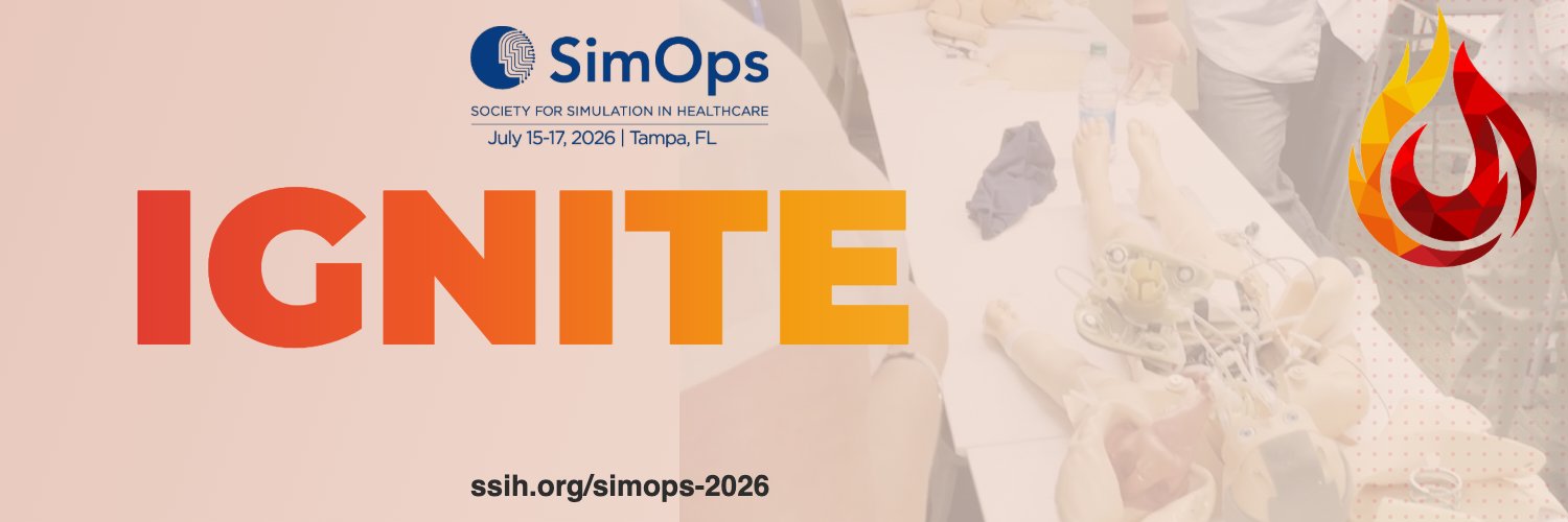 Society for Simulation in Healthcare banner