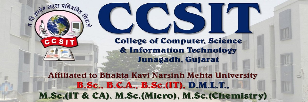ccsitjunagadh's profile banner image