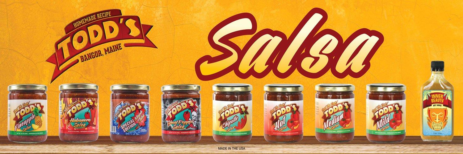 Todd's Salsa banner