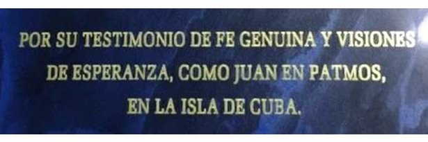 Premio Patmos Cuba banner