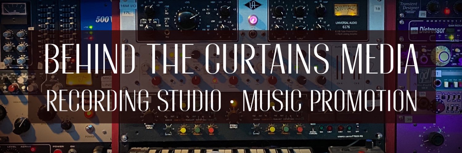 Behind the Curtains Media banner