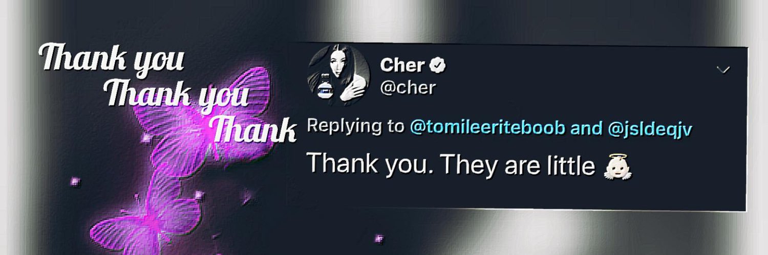 TOᗰIᒪᗴᗴ❤️CherIsMyLife👻 CherCrew🤟🏻 banner