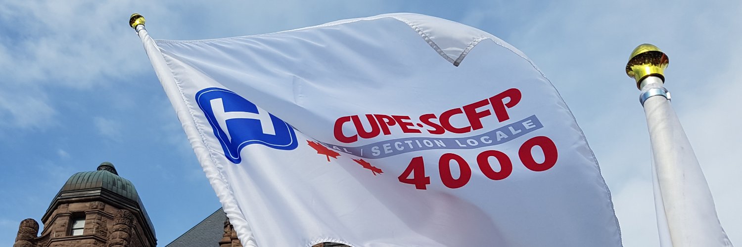 CUPE • SCFP 4000 (@CUPE4000SCFP) / Posts / X
