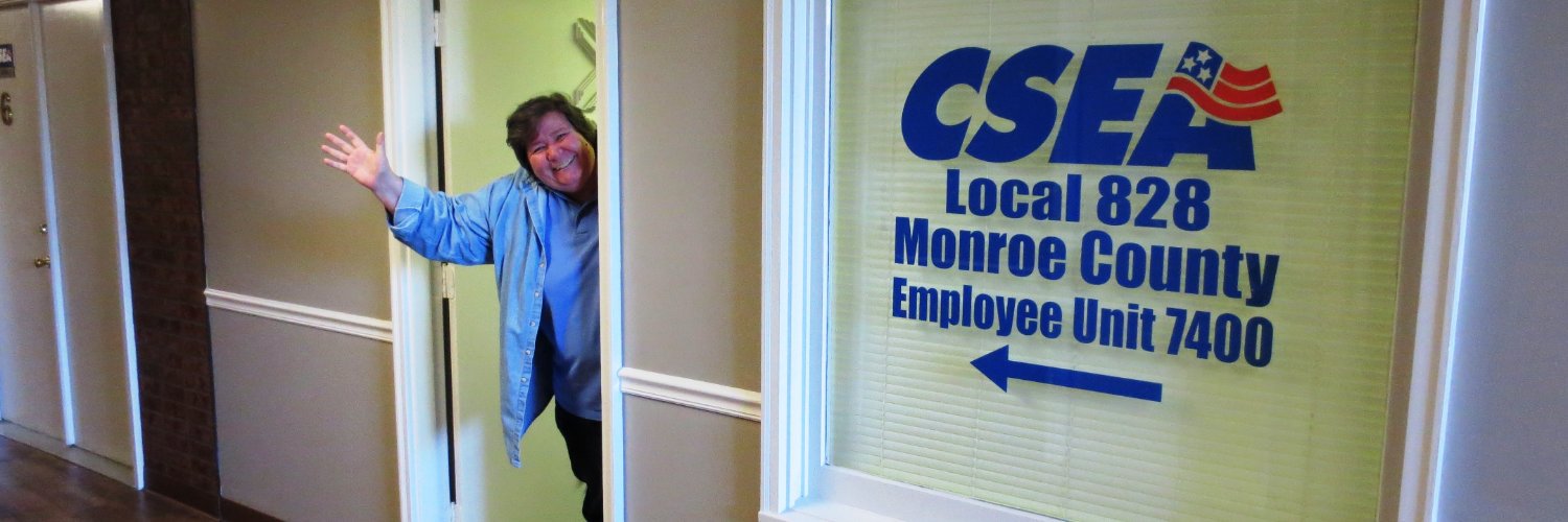 CSEA Local 828 Monroe County banner
