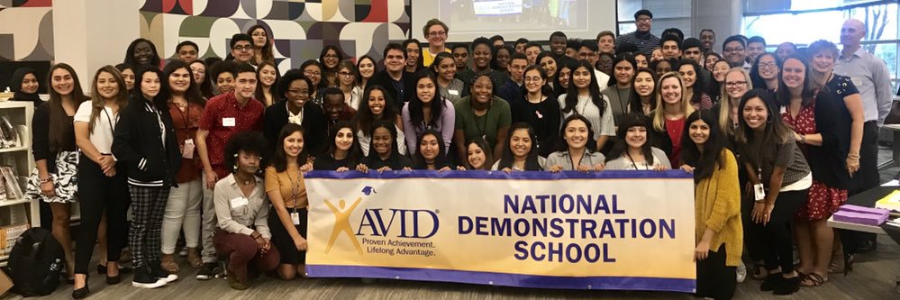 Richardson HS AVID banner
