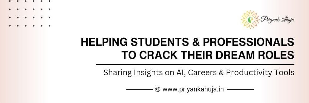Priyank Ahuja's banner