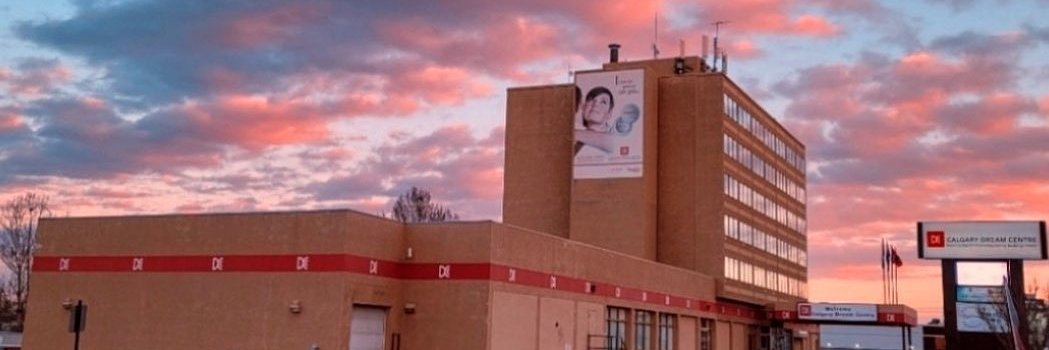 Calgary Dream Centre banner