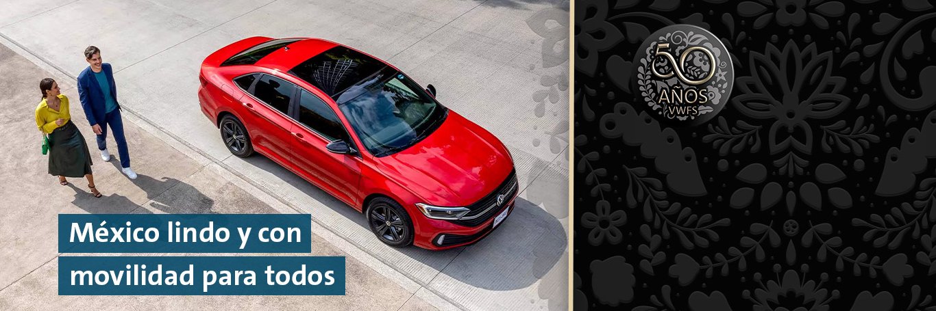 Volkswagen Financial Services México banner