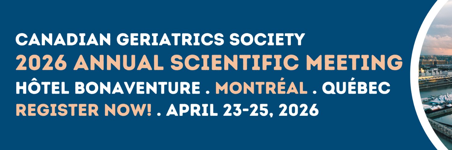 Canadian Geriatrics banner