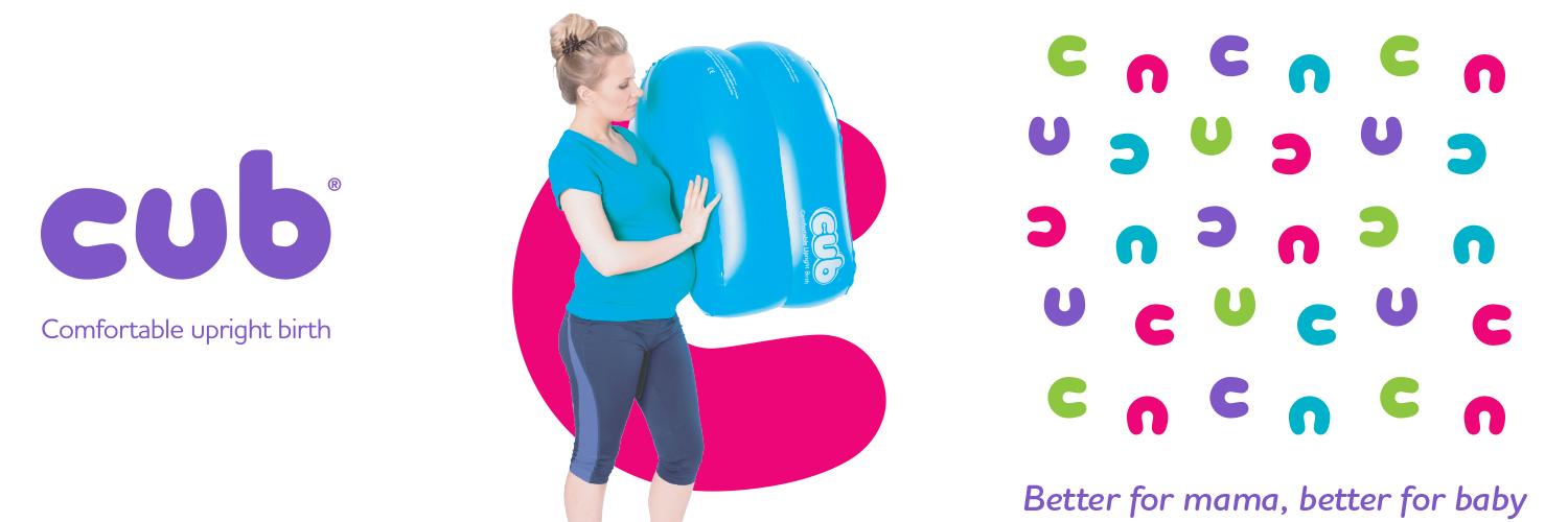 CUB #UprightBirth banner