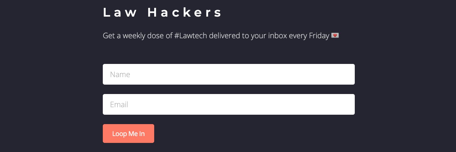 LawHackers banner