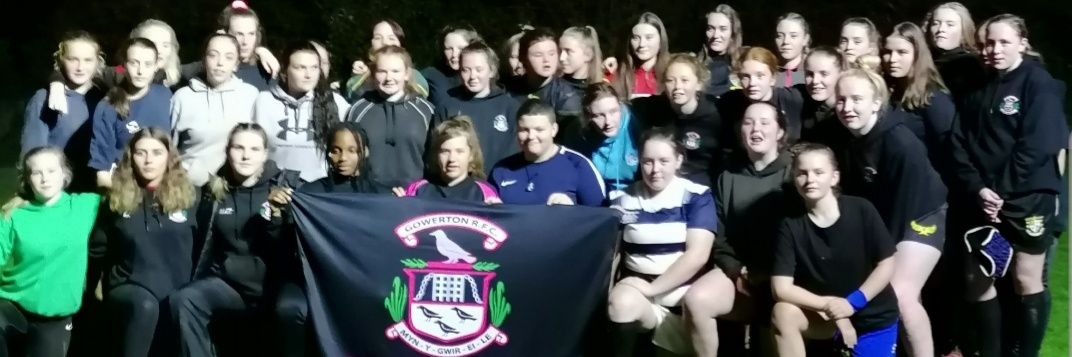 Gowerton RFC Girls banner