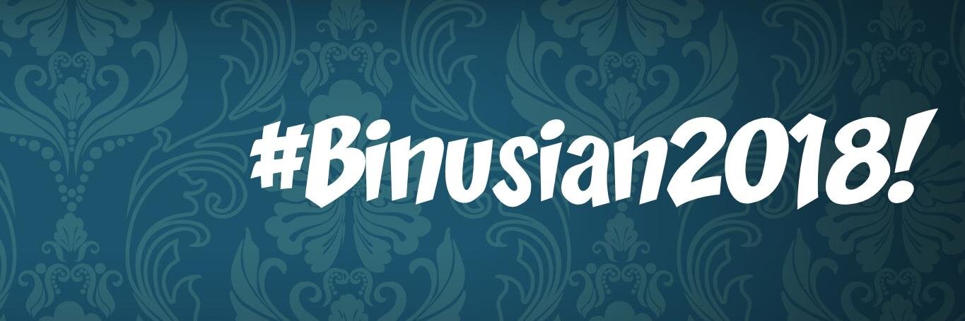 #Binusian2018 banner