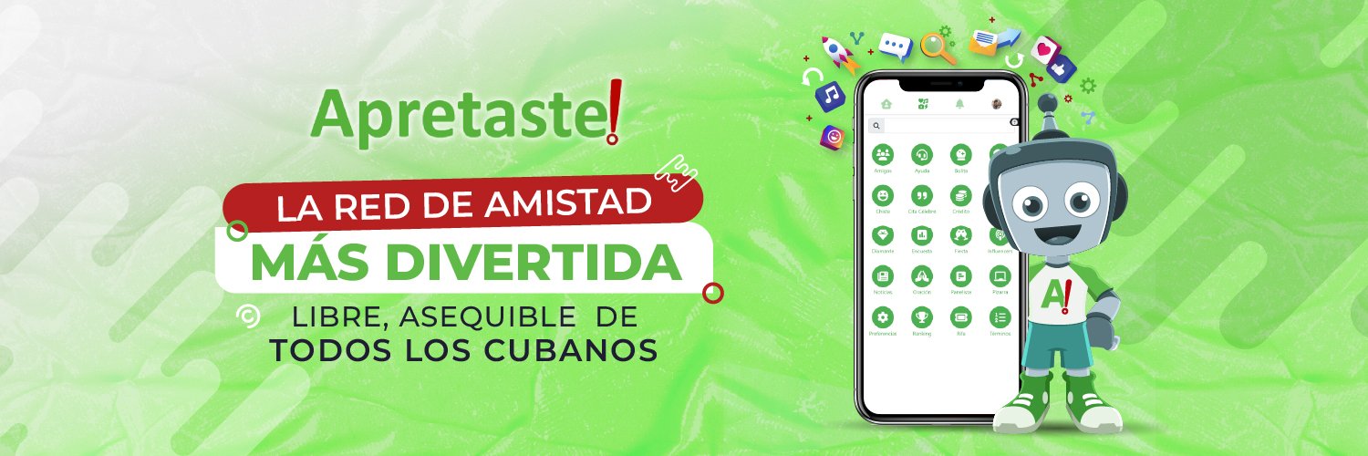 apretaste's profile banner image