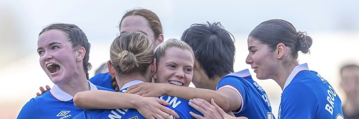 Rangers Women Official RSC 🏆❤️💙 banner