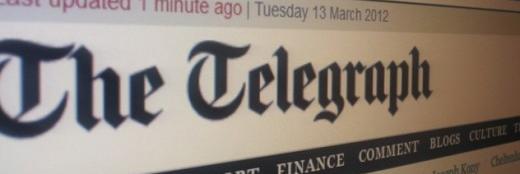The Telegraph banner