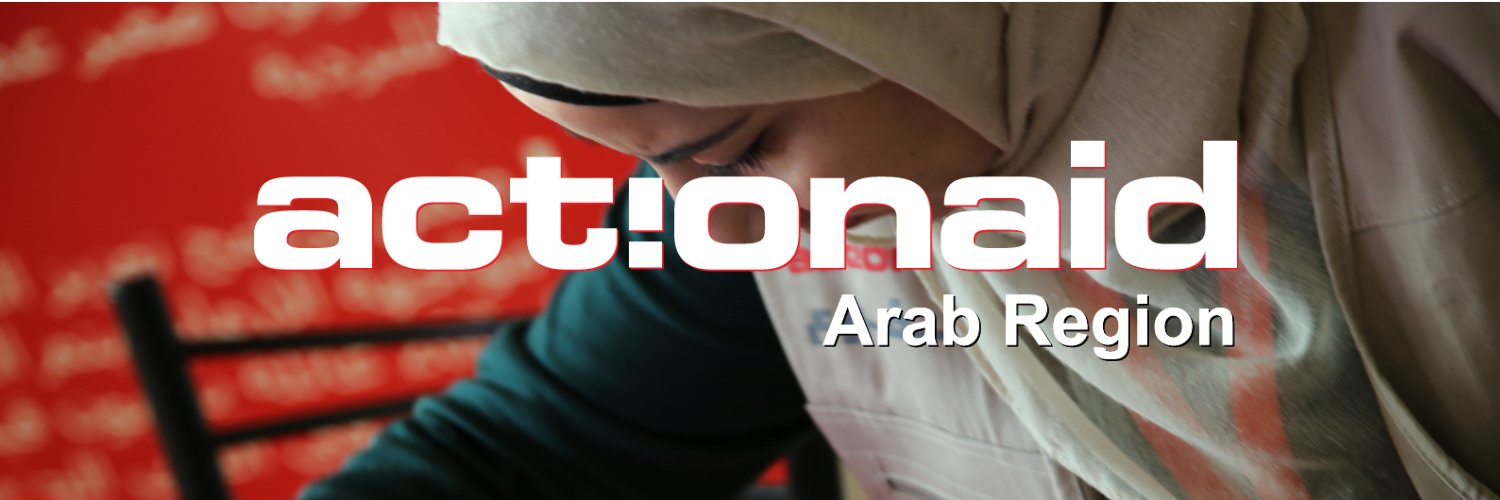 ActionAid Arab Region banner