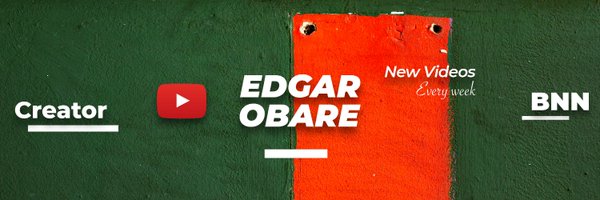 Edgar Obare Profile Banner