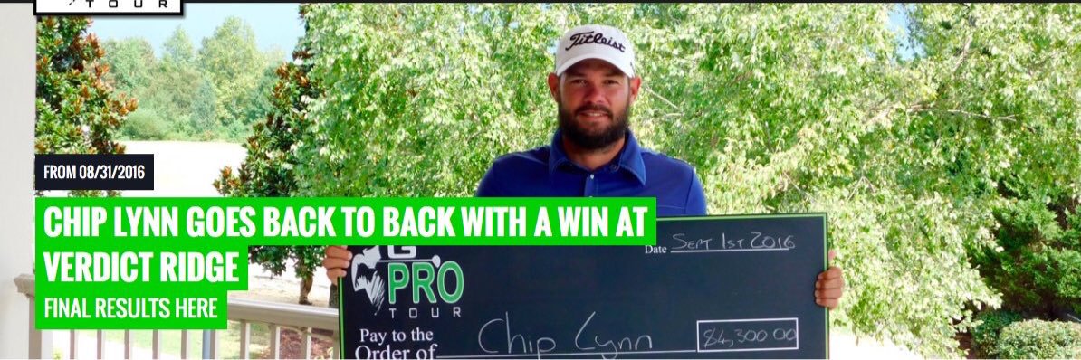 clynngolf's profile banner image