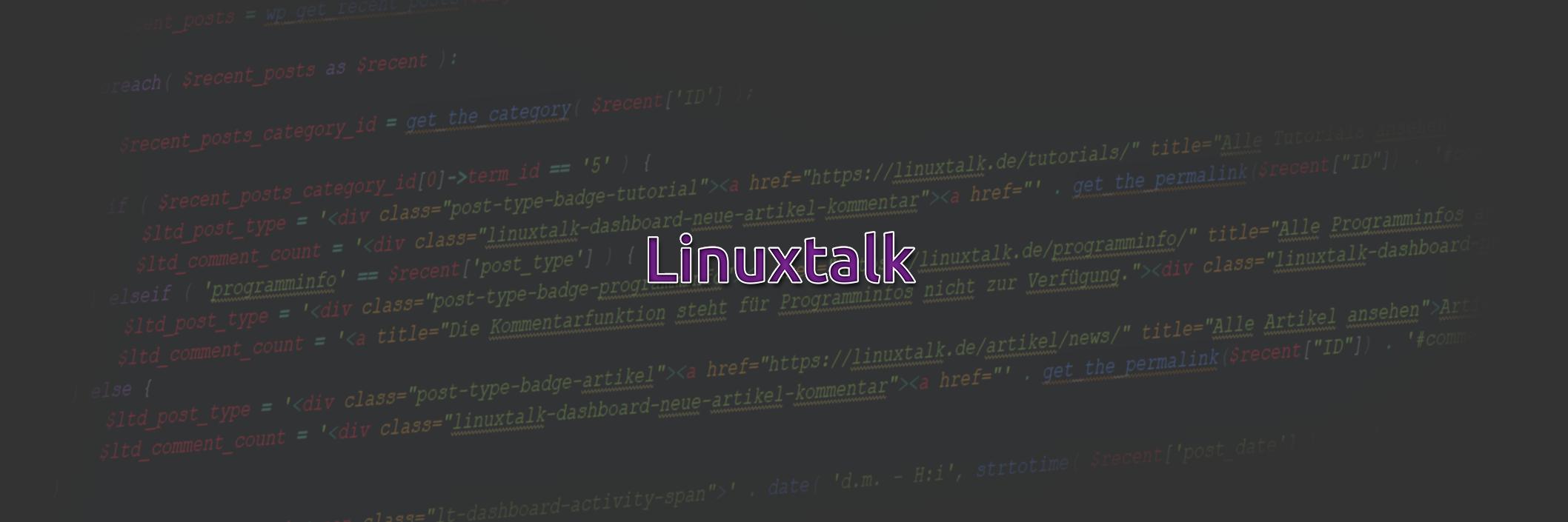 LinuxtalkDE's profile banner image