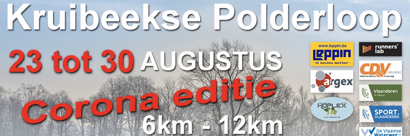 Kruibeeksepolderloop banner