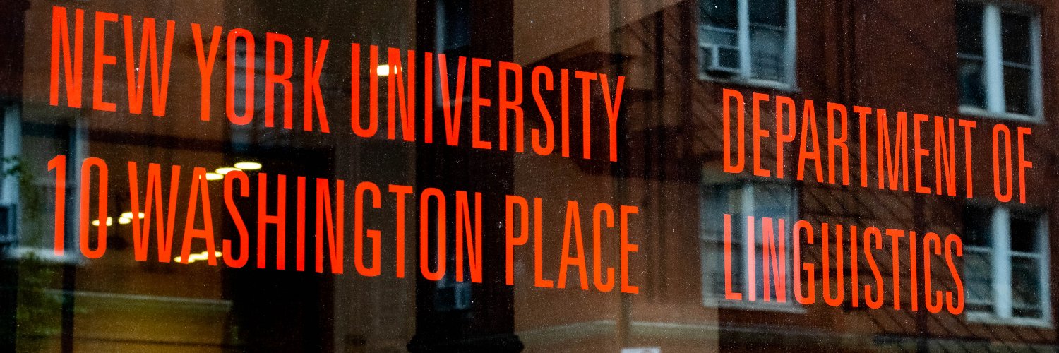 NYU Linguistics banner