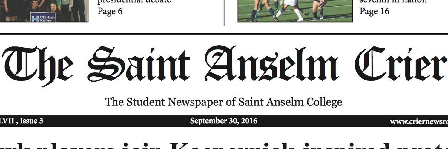 Saint Anselm Crier (StAnselmCrier) Twitter