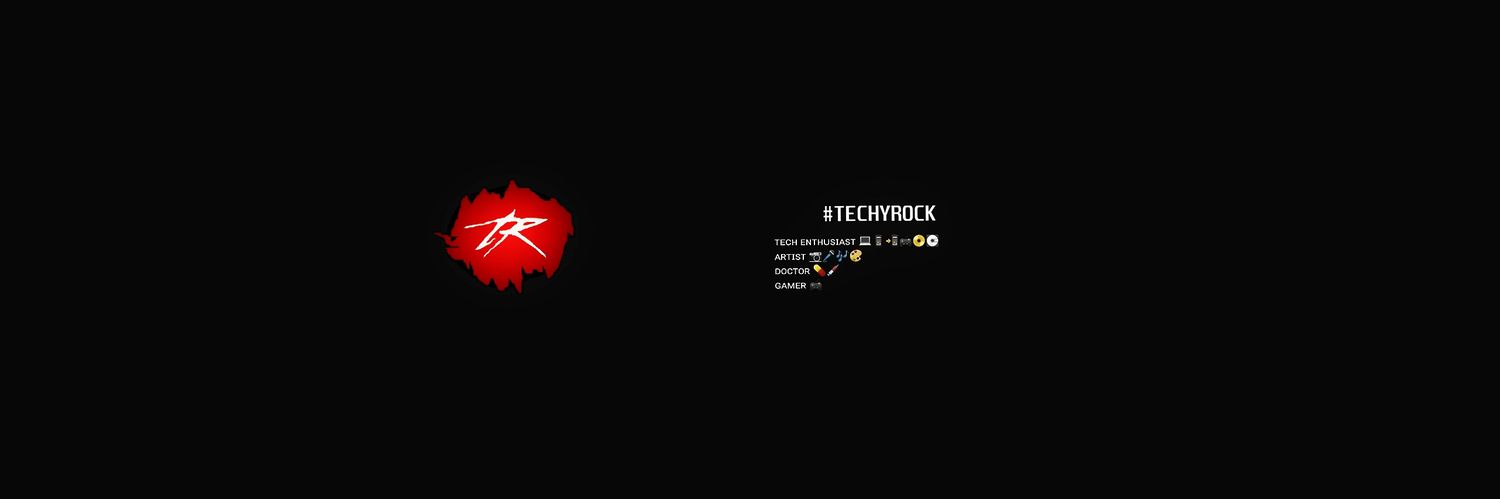 TechyRock's profile banner image