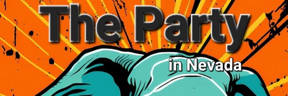 The Party in Nevada's banner