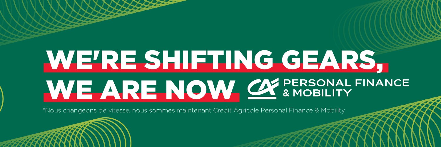 Crédit Agricole Personal Finance & Mobility banner