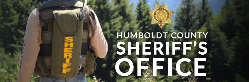 Humboldt County Sheriff's Office banner