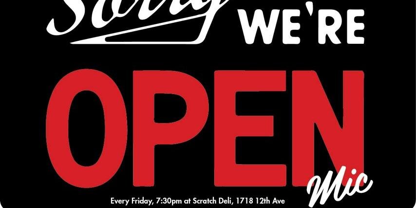 ScratchOpenMic banner