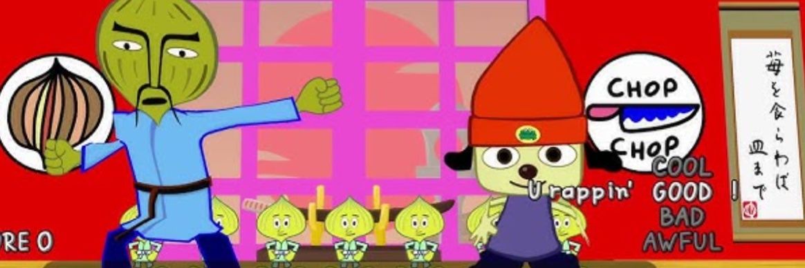PaRappa banner