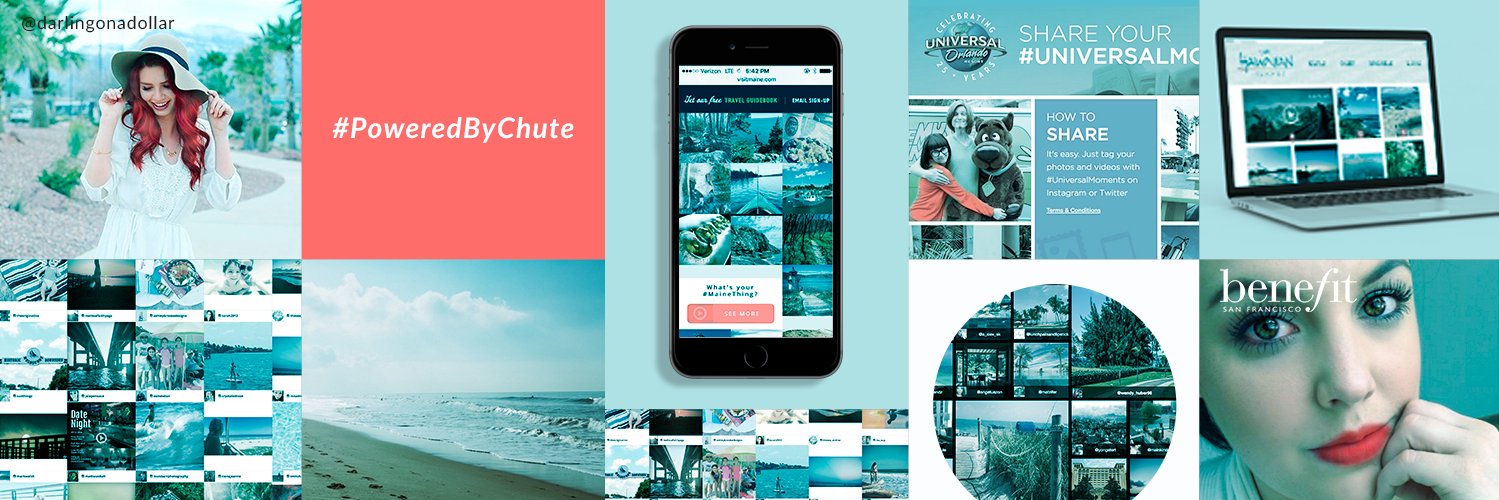 Chute banner