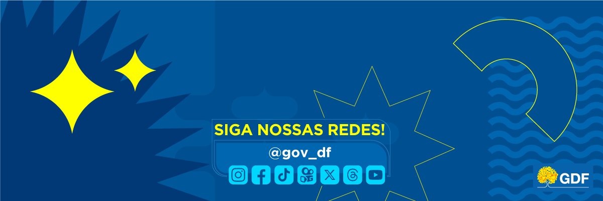 Governo do Distrito Federal - GDF banner