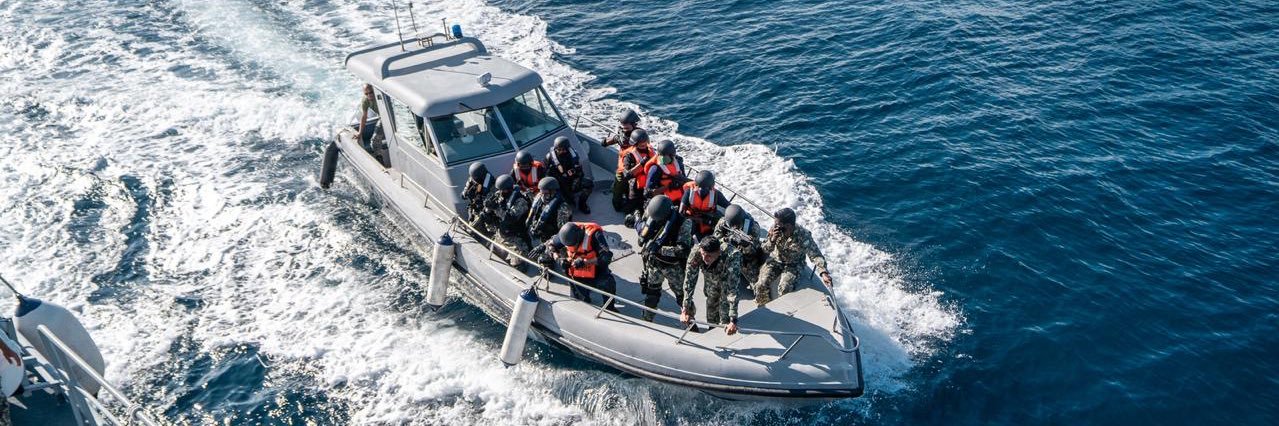 UNODC Global Maritime Crime Programme's banner