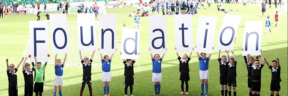 Irish FA Foundation banner
