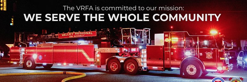 Valley Regional Fire banner
